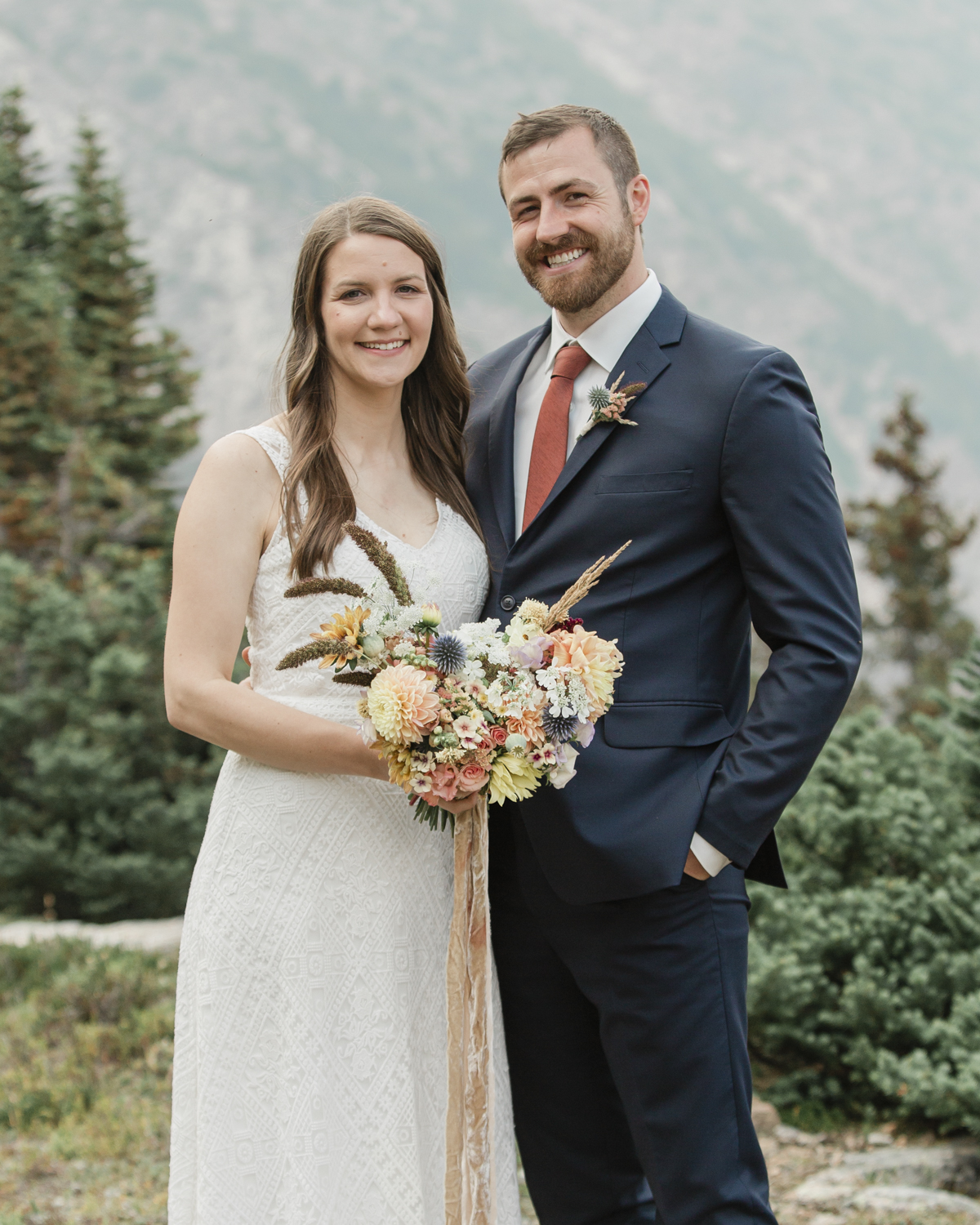 Banff Helicopter Elopement. A private and romantic wedding. 