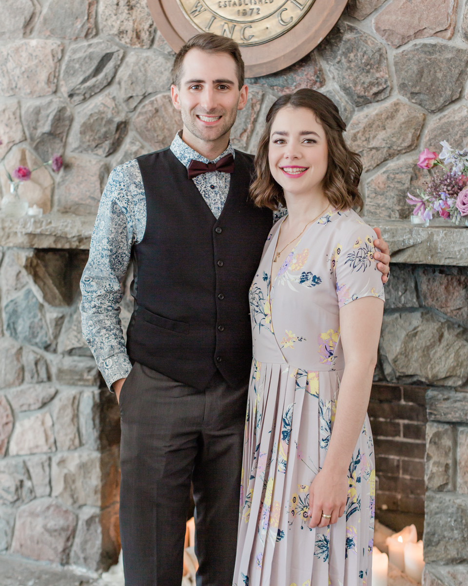 Caileigh & Garret's reception on Lake Ontario