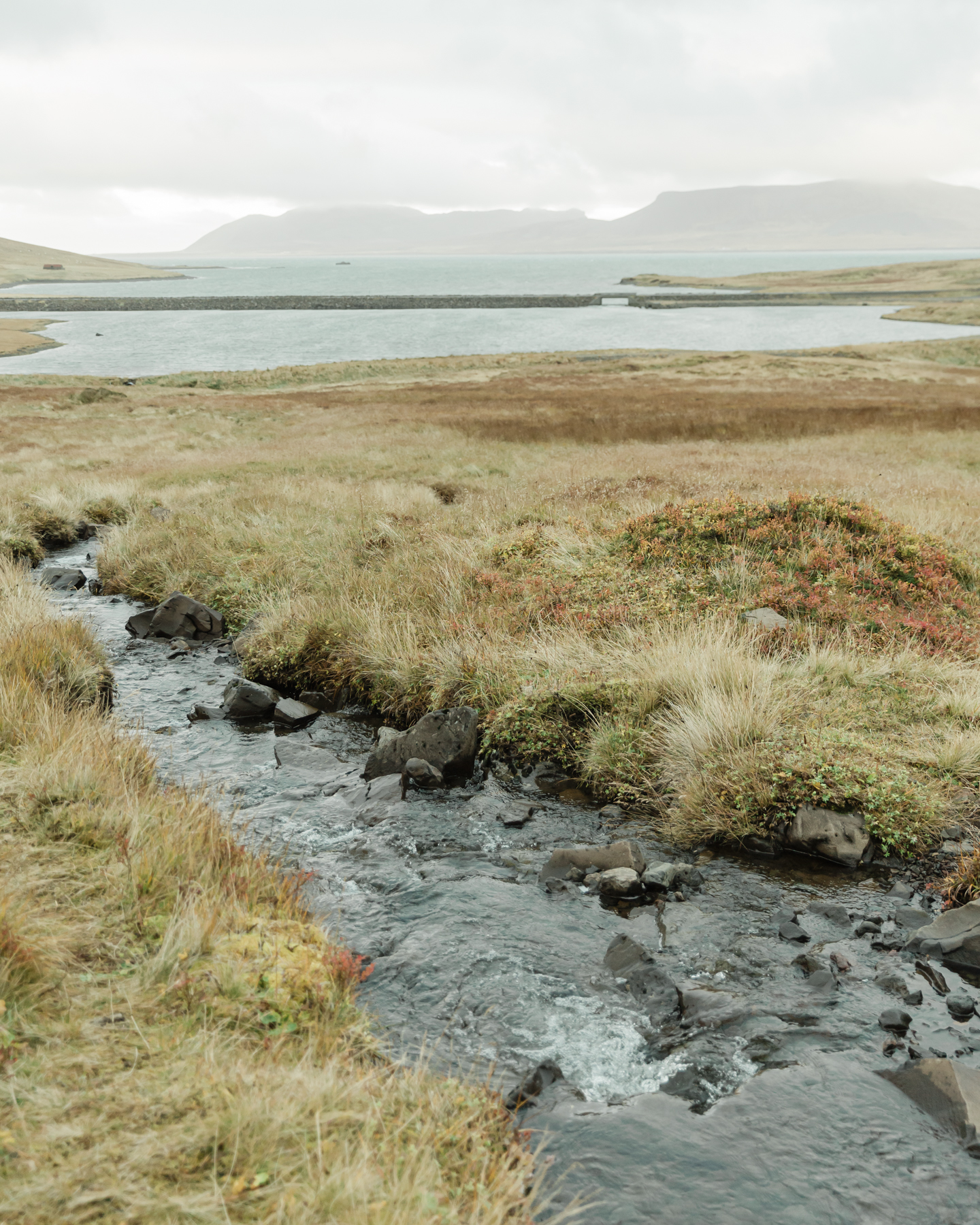 A view in Iceland on the Snæfellsnes Peninsula 