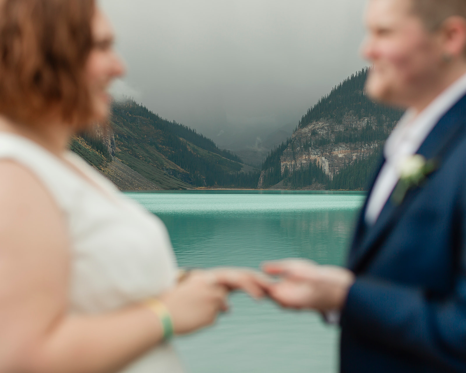 Callen & Alexa Banff Elopement at Lake Louise