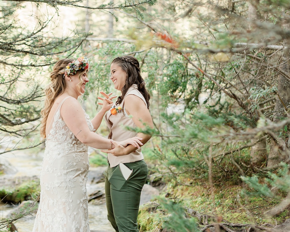 Lauren & Amber's symbolic elopement