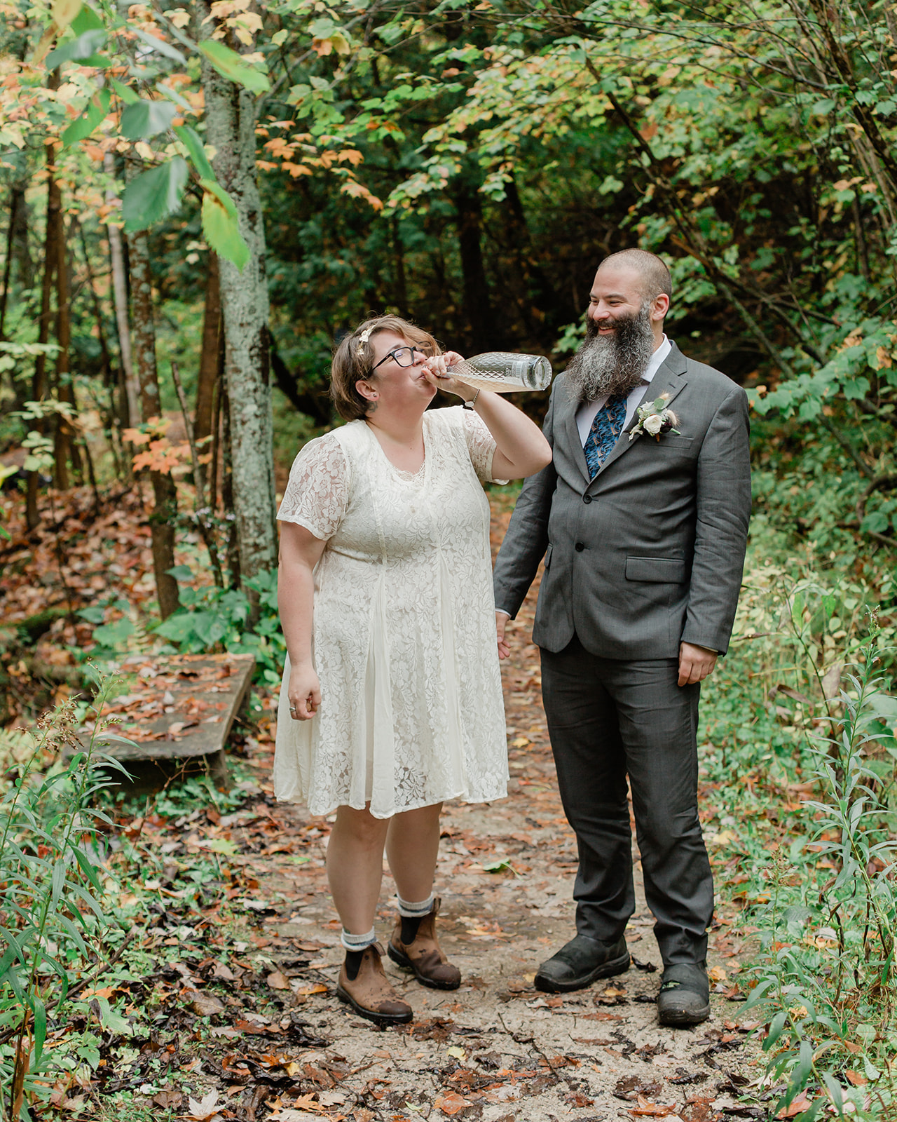 Explore this cozy Manitoulin Island elopement in Ontario, complete with fall colors, secluded landscapes, and an unforgettable love story.