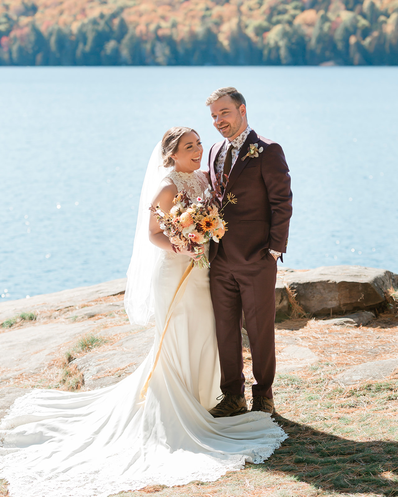 Fall Algonquin Park elopement