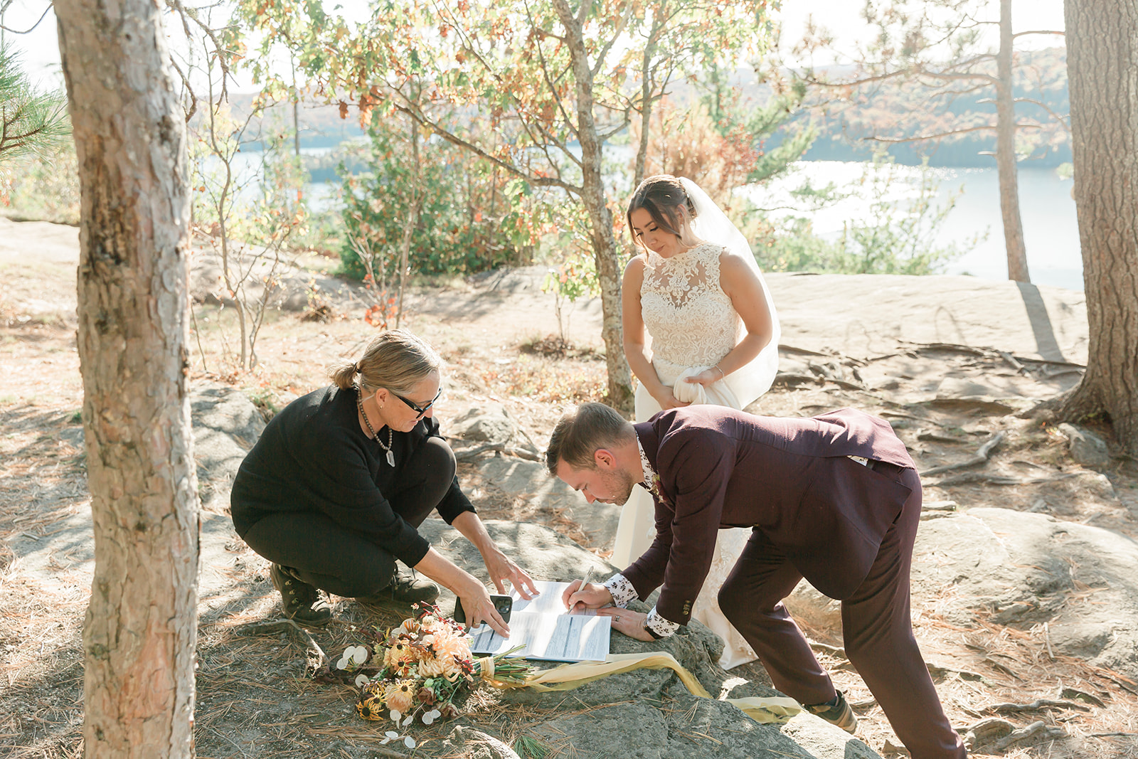 Algonquin Park elopement in Ontario