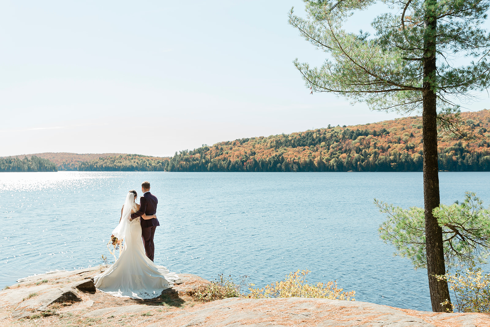 Fall Algonquin Park elopement