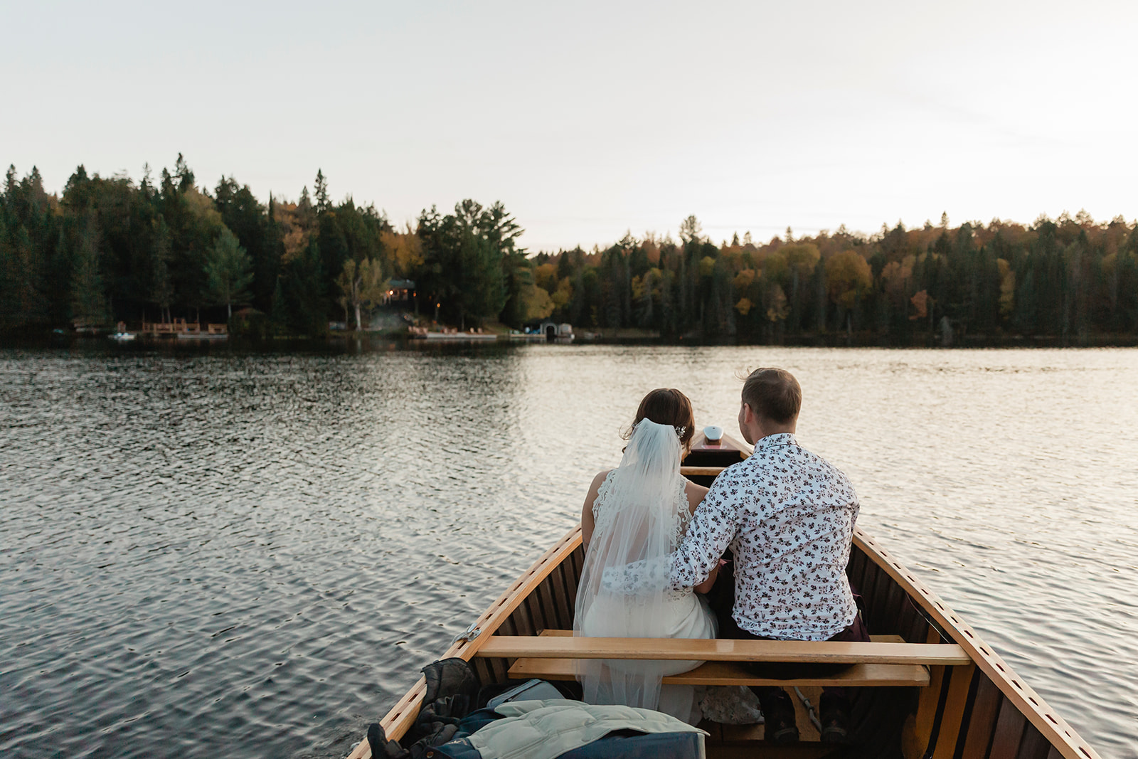 Fall Algonquin Park elopement