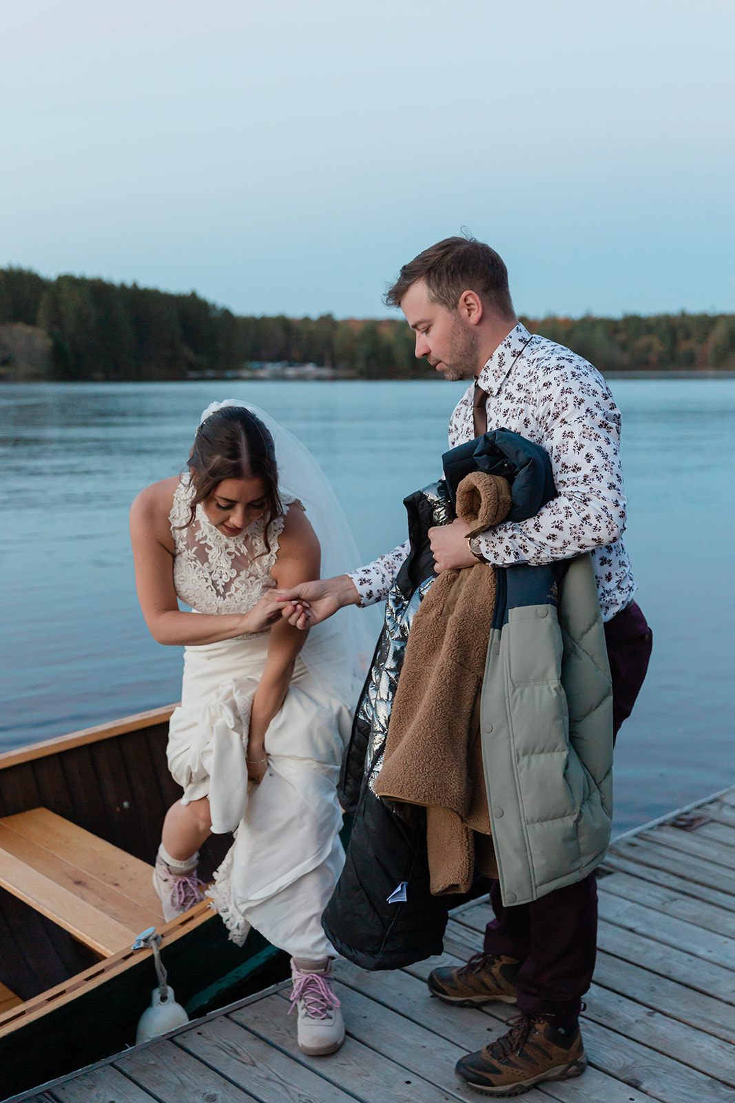 Algonquin Park elopement in Ontario
