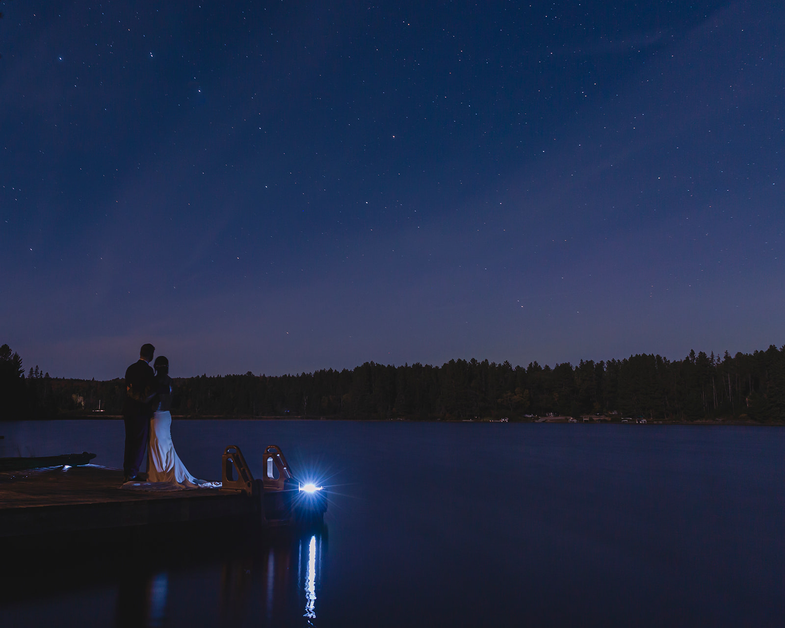 Fall Algonquin Park elopement