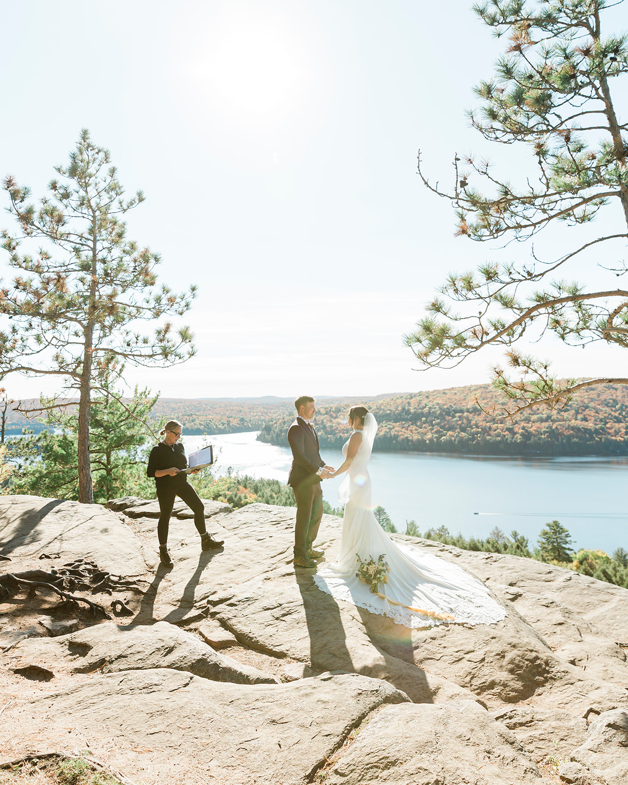 Fall Algonquin Park elopement